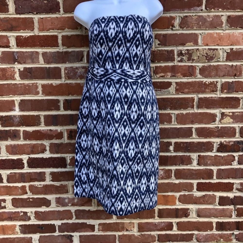 NWOT Banana Republic Strapless Dress Size 8